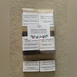 Sugar Creek Goods Christmas Soap Collection